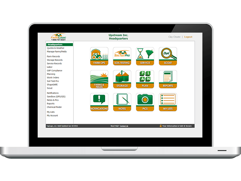 FarmLogic System Overview - Web Headquarters